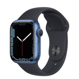 Apple Watch (Series 7) GPS + Cellular 41 mm - Aluminio Azul - Correa deportiva Azul