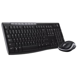 Logitech Teclado QWERTY Inglés (US) Wireless MK270