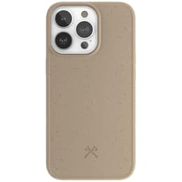 Funda iPhone 13 Pro Max - Material natural - Beige