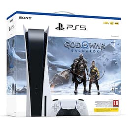 PlayStation 5 825GB - Blanco + God of War Ragnarok