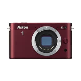 Híbrida - Nikon 1 J2 Rojo + Objetivo Nikon 1 Nikkor 10-30mm f/3.5-5.6 VR