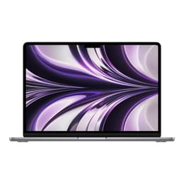 MacBook Air 13" (2022) - M2 de Apple con CPU de 8 núcleos y GPU de 10 núcleos - 8GB RAM - SSD 256GB - QWERTY - Inglés