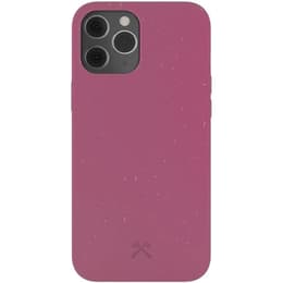 Funda iPhone 12/12 Pro - Material natural - Rojo