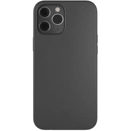 Funda iPhone 12/12 Pro - Material natural - Negro