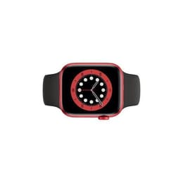 Apple Watch (Series 7) GPS 41 mm - Aluminio Rojo - Correa deportiva Negro