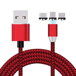 Cargador smartphone Shop-Story Magnetic Cable Red