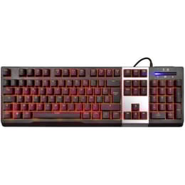 Skillkorp Teclado AZERTY Francés retroiluminado SKP K6