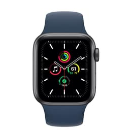 Apple Watch (Series SE) GPS 40 mm - Aluminio Gris espacial - Correa Correa deportiva Azul