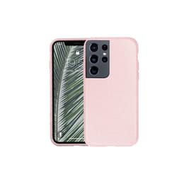 Funda Galaxy S21 Ultra - Material natural - Rosa