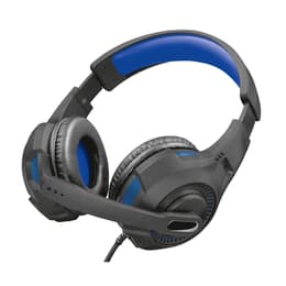 Cascos gaming con cable micrófono Trust GXT307B Ravu - Gris/Azul