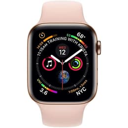 Apple Watch (Series 4) GPS + Cellular 44 mm - Oro - Deportiva Rosa arena