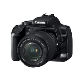 Réflex Canon EOS 400D Negro + Objetivo Canon EF-S 18-55mm f/3.5-5.6 II