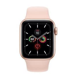 Apple Watch (Series 6) GPS 44 mm - Acero inoxidable Oro Rosa - Deportiva Rosa