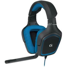 Cascos Gaming Micrófono Logitech G430 - Azul/Negro