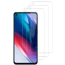 Pantalla protectora Find X3 Pro 3 pantallas protectoras - Vidrio - Transparente