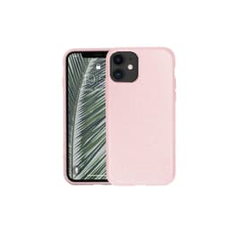 Funda iPhone 12/12 Pro - Material natural - Rosa