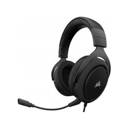 Cascos gaming con cable micrófono Corsair HS60 Stereo - Negro
