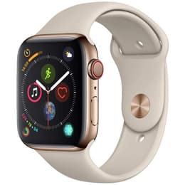 Apple Watch (Series SE) GPS + Cellular 40 mm - Aluminio Oro - Correa deportiva Blanco estrella