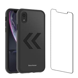 Back Market Funda iPhone XR y pantalla protectora - Plástico reciclado - Negro