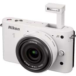 Híbrida Nikon 1 J1 - Blanco + Objetivo 1 Nikkor VR 10-30mm f/2.8