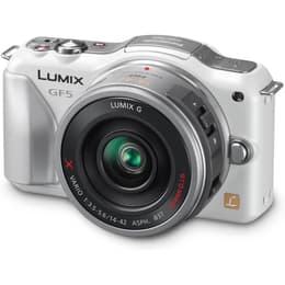 Híbrido - Panasonic Lumix DMC-GF5 - Plata + lente Lumix G 14-42 mm f/3.5-5.6