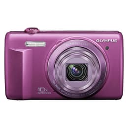 Compacta - Olympus VR-340 Violeta + objetivo Olympus wide Optical zoom 10X 4.2-42mm f/3-5.7