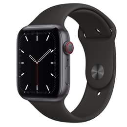 Apple Watch (Series SE) GPS 44 mm - Aluminio Gris espacial - Correa loop deportiva Negro