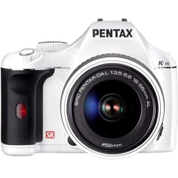 Réflex - Pentax K-M - Blanco + Objetivos Pentax SMC Pentax-DA L 18-55mm F3.5-5.6 AL + Pentax SMC Pentax DA 50-200mm f/4-5.6 ED WR