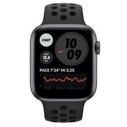 Apple Watch (Series 6) GPS 44 mm - Aluminio Plata - Correa Nike Sport