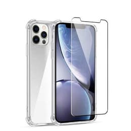 Funda iPhone 14 Pro Max y pantalla protectora - TPU - Transparente