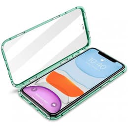Funda 360 iPhone 12 mini y pantalla protectora - Vidrio - Verde