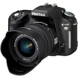 Reflex - Pentax K100D - Negro + Lente 18-55mm f /3.5-5.6 + Tamron AF-70-300 mm