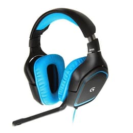 Cascos gaming wireless micrófono Logitech G430 - Azul/Negro