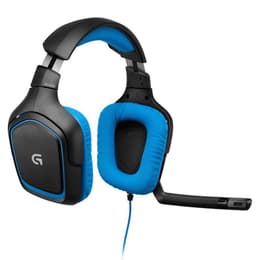 Cascos gaming inalámbrico micrófono Logitech G430 - Azul/Negro