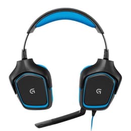Cascos gaming inalámbrico micrófono Logitech G430 - Azul/Negro