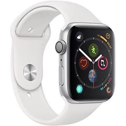 Apple Watch (Series 4) 2018 GPS 44 mm - Aluminio Plata - Deportiva Blanco