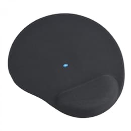 Simpletek Gel mouse pad with wrist support - Black - Ergonomic, Soft touch, Comfortable Mouse