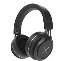 Cascos reducción de ruido con cable + inalámbrico micrófono Kygo Xenon BT ANC - Negro