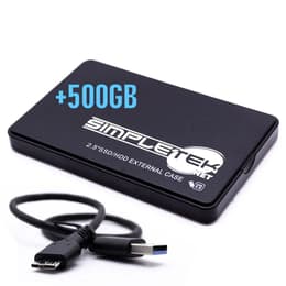 Simpletek Caddy Unidad de disco duro externa - HDD 500 GB USB-A