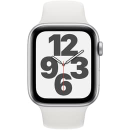 Apple Watch (Series SE) 2020 GPS 44 mm - Aluminio Plata - Correa deportiva Blanco