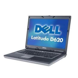 Dell Latitude D620 14" Core 2 1.6 GHz - SSD 64 GB - 3GB - teclado francés