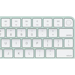 Magic Keyboard (2021) Inalámbrico - Verde - AZERTY - Francés