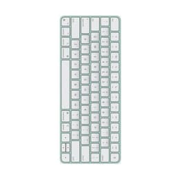 Magic Keyboard (2021) Inalámbrico - Verde - AZERTY - Francés