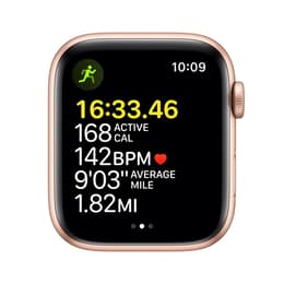 Apple Watch Series 5 (2019) GPS 44 mm - Aluminio Oro - Correa loop deportiva Oro