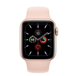 Apple Watch Series 5 (2019) GPS 44 mm - Aluminio Oro - Correa loop deportiva Oro