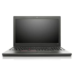 Lenovo ThinkPad T550 15" Core i5 2.3 GHz - SSD 256 GB - 8GB - teclado alemán