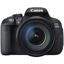 Réflex Canon EOS 700D - Negro + Objetivo Canon EF-S 18-55mm f/3.5-5.6 IS II﻿