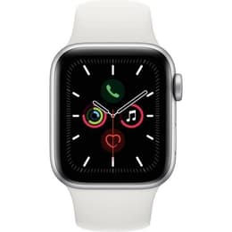 Apple Watch Series 5 (2019) GPS 40 mm - Aluminio Plata - Correa deportiva Blanco