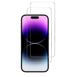 Protector de pantalla iPhone 15 Plus Vidrio templado - Vidrio templado - Transparente