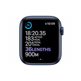 Apple Watch Series 6 (2020) - (correa no incluida) - GPS + Cellular 44 mm - Aluminio Azul